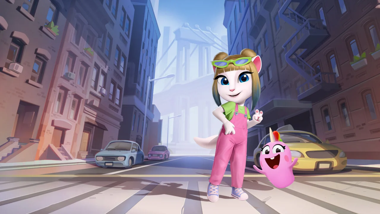 Мультсериал Говорящая Анджела: В большом городе (1 сезон)